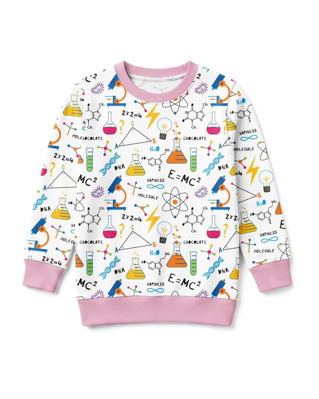 Baseball-Sweatshirt mit Rundhalsausschnitt aus Bambus und christlichem Motiv