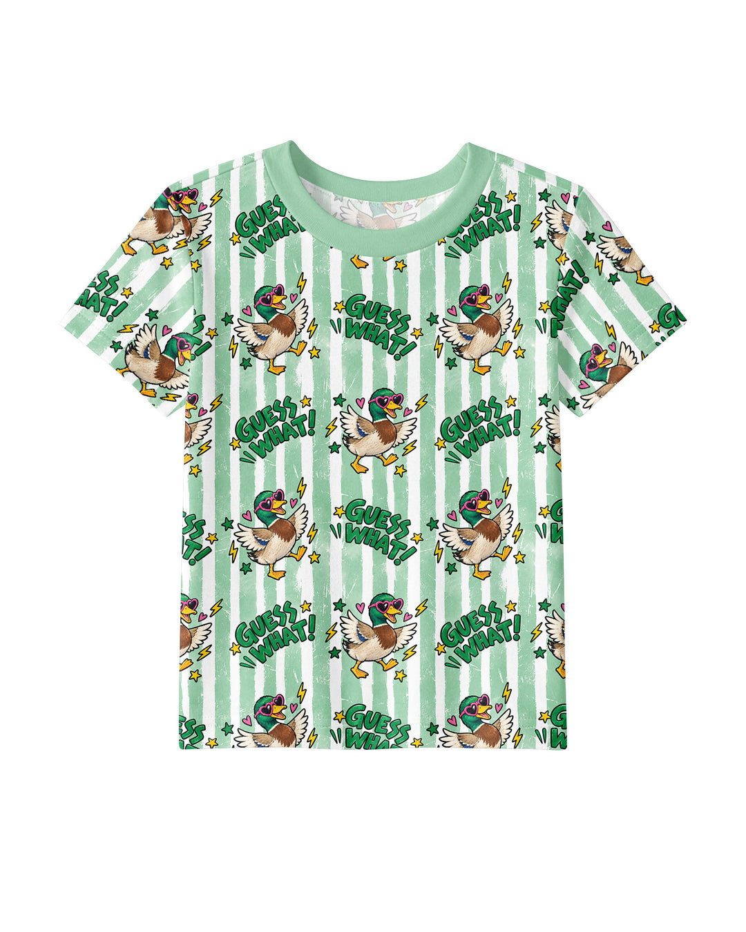 Guess What Mallard Butt Bamboo Crewneck T-Shirt