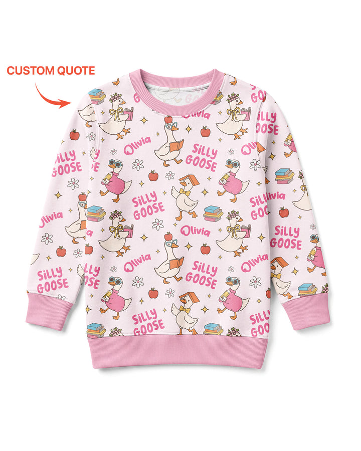 Custom Template Bambus-Rundhals-Sweatshirt