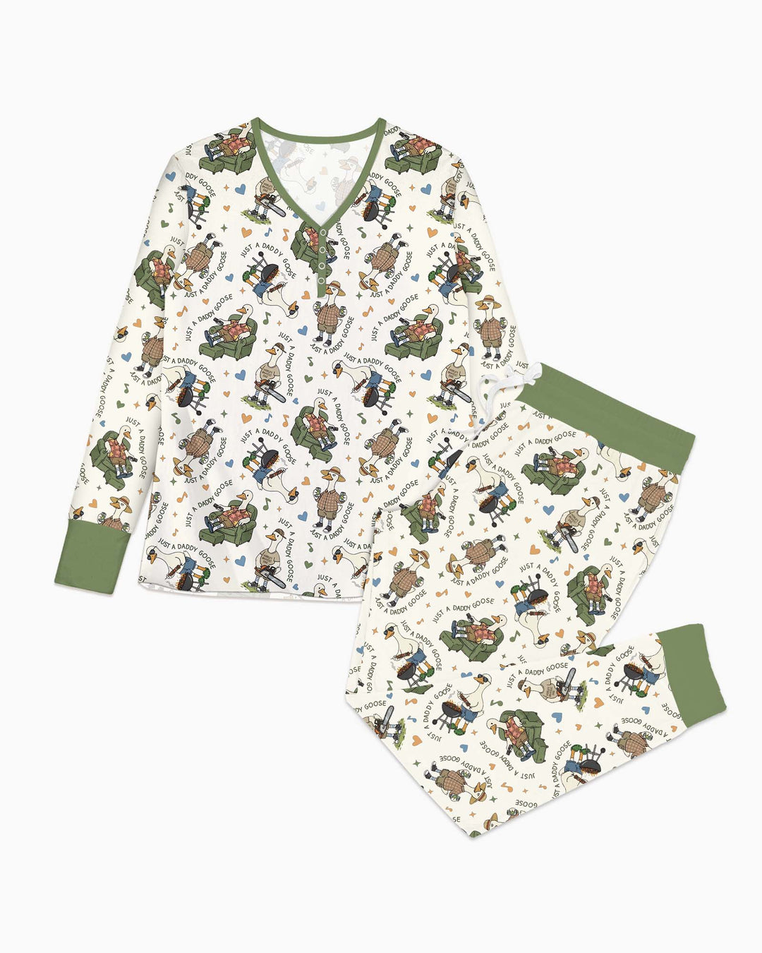 Vorlage Bambus Damen Pyjama Set