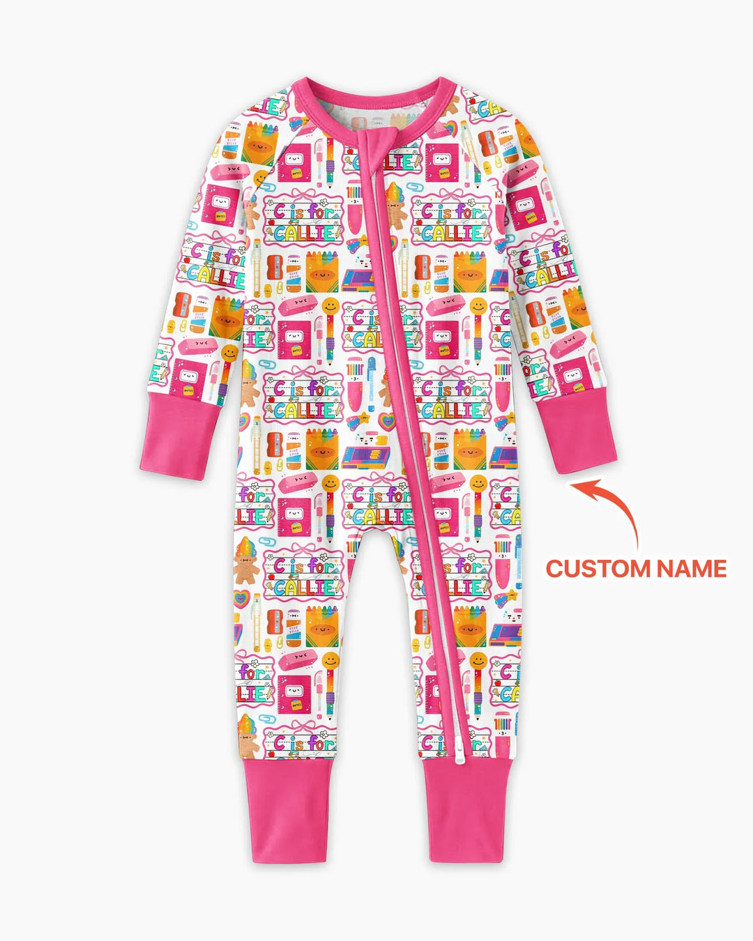 Gerippte Babykleidung mit individuellem Foto - Weich &amp; Skizzenhaft