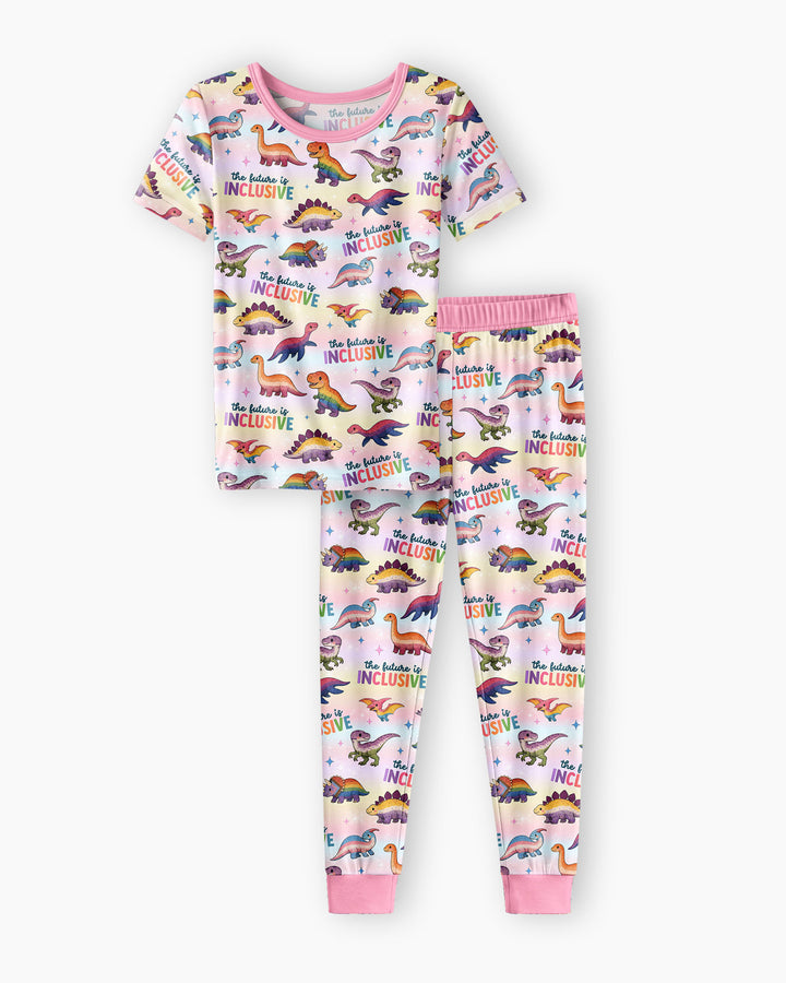 Zweiteiliges, kurzärmliges Pyjama-Set mit Marienkäfern