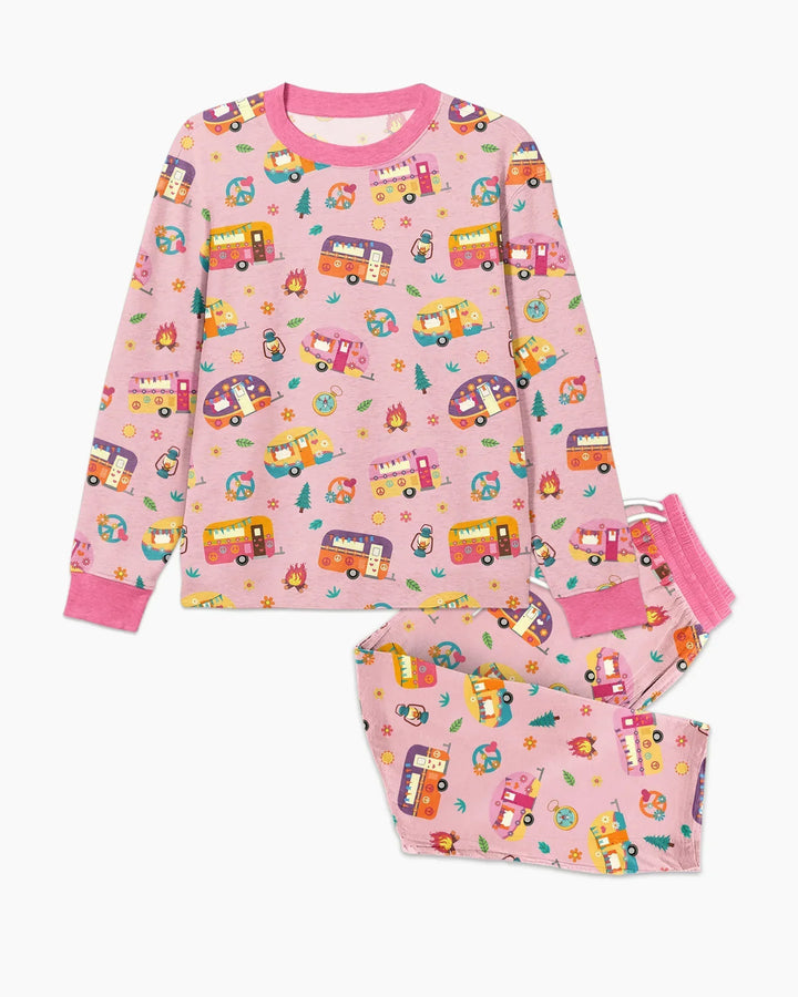Happy Little Camper Bamboo Men's Pajama Set