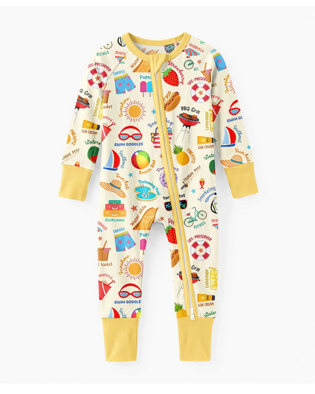 Gerippte Babykleidung mit individuellem Foto - Weich &amp; Skizzenhaft