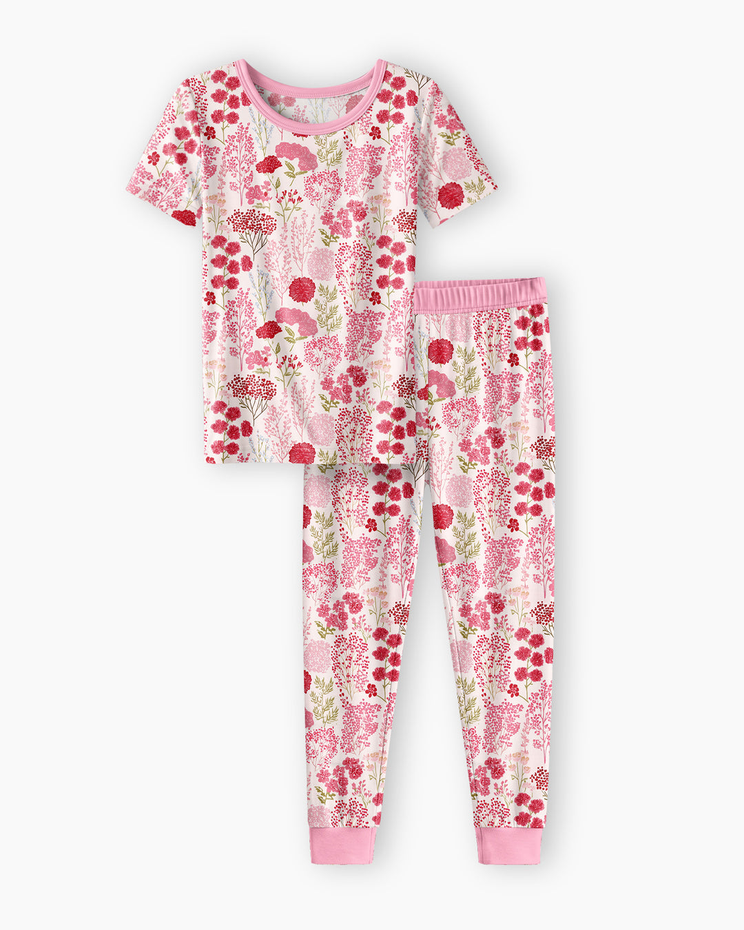 Zweiteiliges, kurzärmliges Pyjama-Set mit Marienkäfern