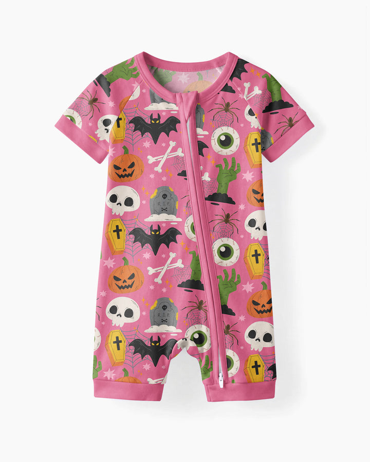 Little Monsters Bamboo Shorty Zippy For Halloween