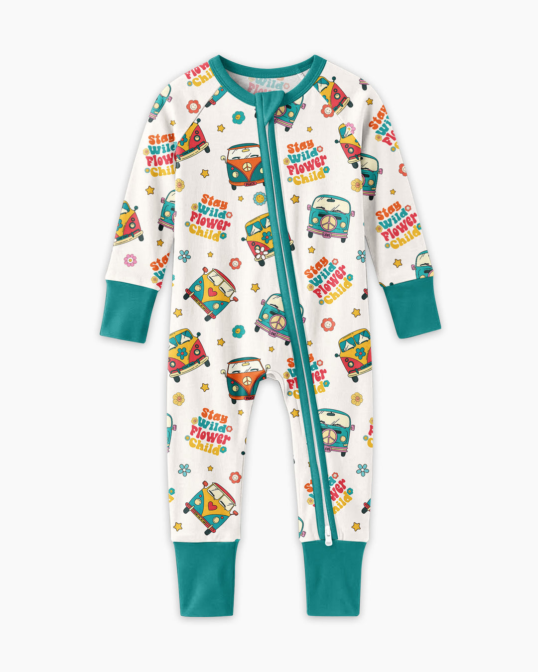 Gerippte Babykleidung mit individuellem Foto - Weich &amp; Skizzenhaft