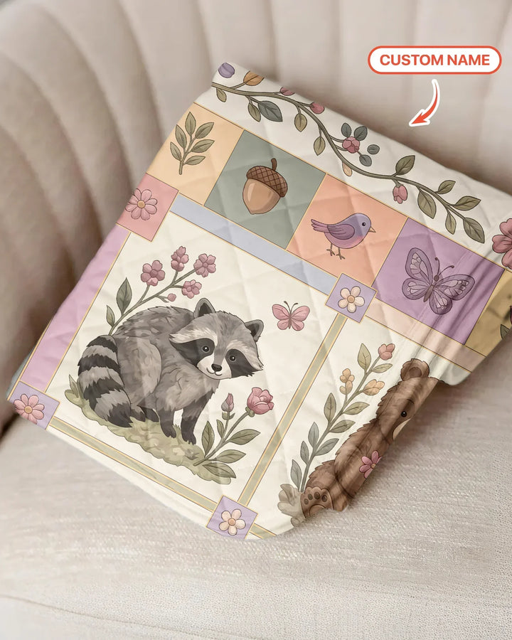 Vorlage Quilt Decke