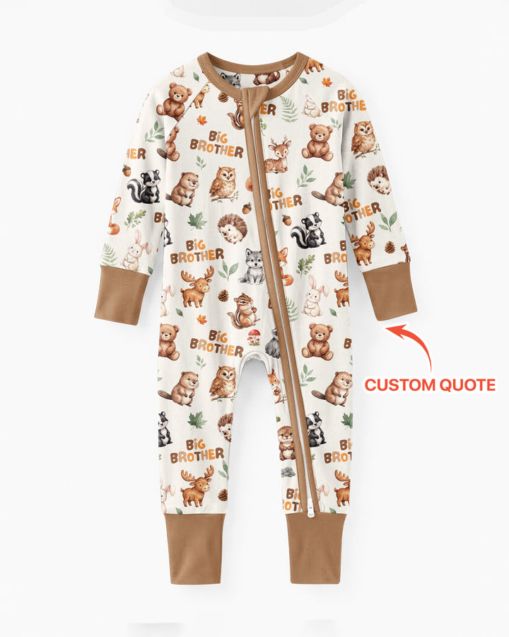 Gerippte Babykleidung mit individuellem Foto - Weich &amp; Skizzenhaft