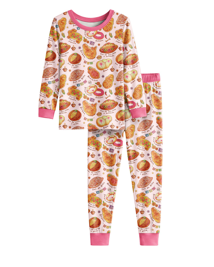 Pan Dulce Dreams Bamboo Two Piece Long Sleeve Pajama Set