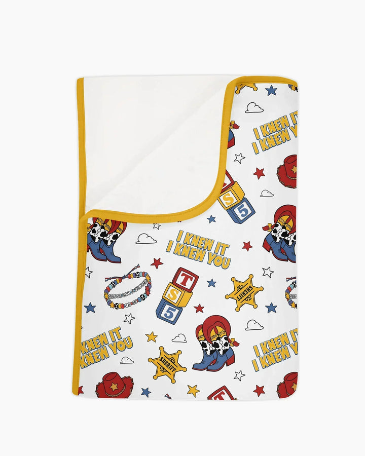 Little Cowgirl Bamboo Blanket