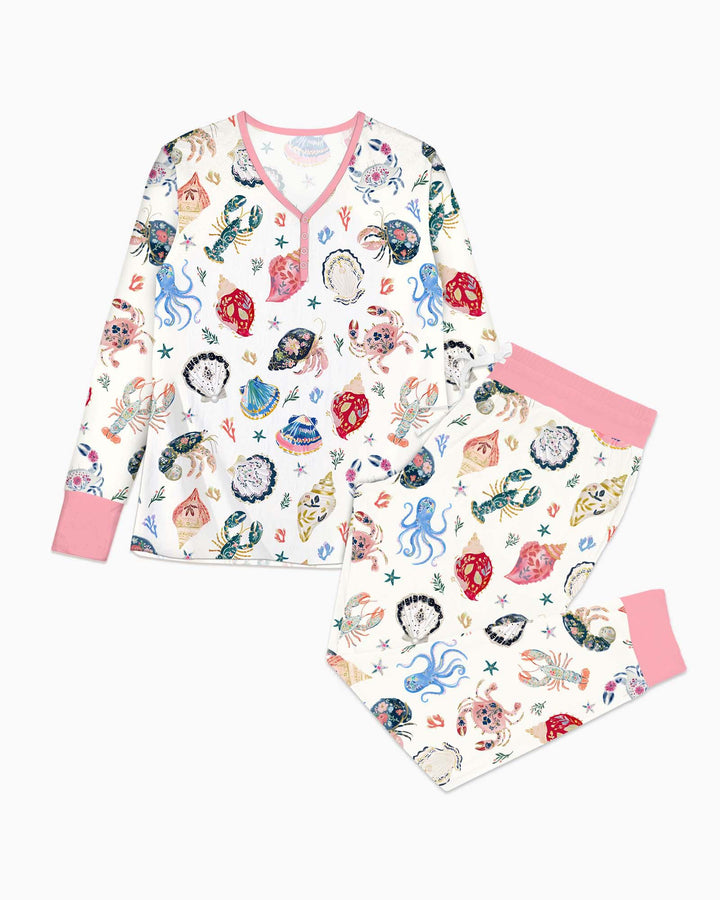 Vorlage Bambus Damen Pyjama Set