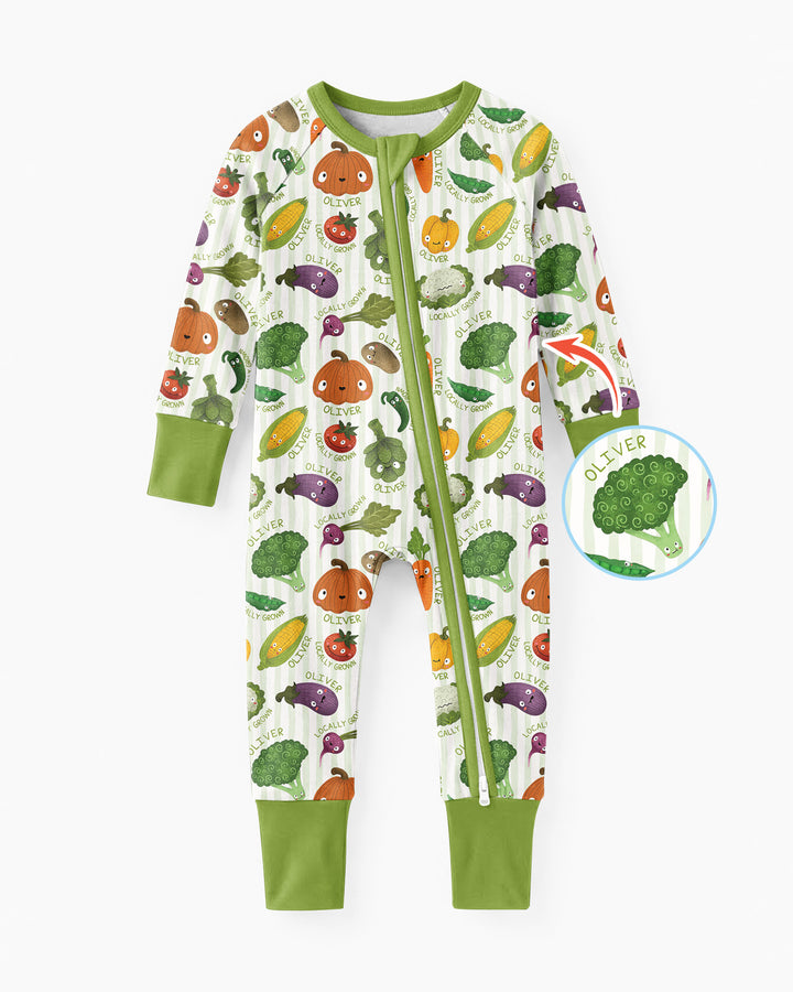 Gerippte Babykleidung mit individuellem Foto - Weich &amp; Skizzenhaft