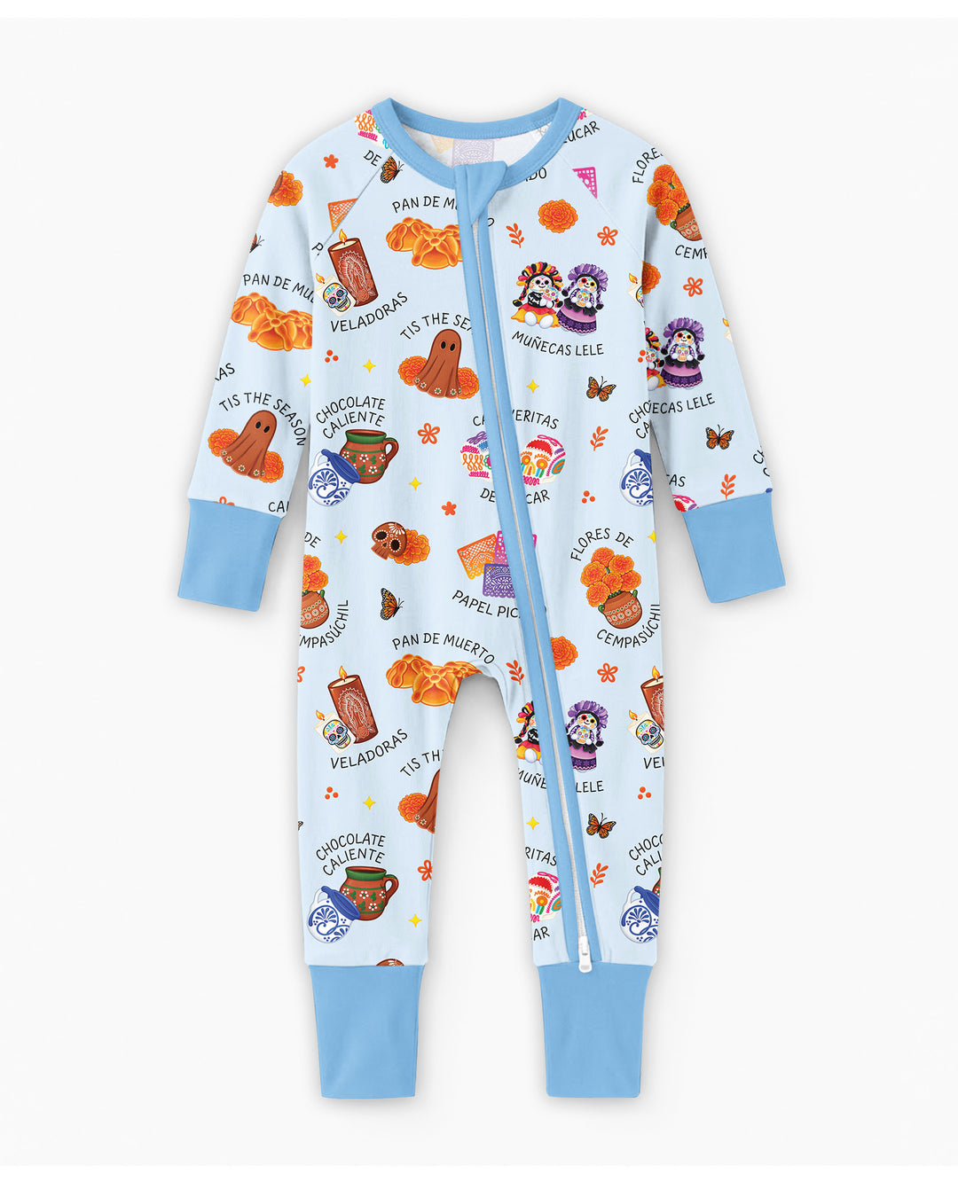 Tis the Dia De Muertos Season Bamboo Convertible Zippy