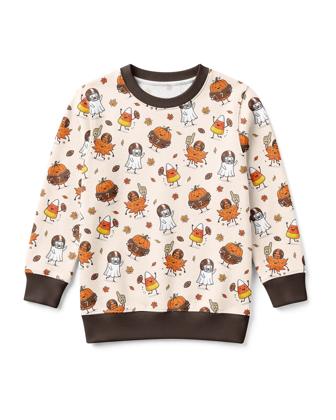 Sweatshirt mit Rundhalsausschnitt aus Bambusfaser