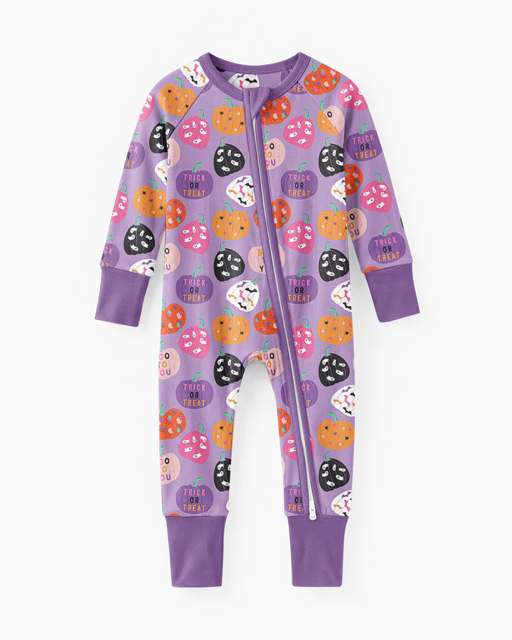 Boo Pumpkin Season Bamboo Convertible Zippy