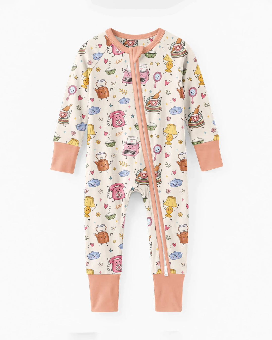 Gerippte Babykleidung mit individuellem Foto - Weich &amp; Skizzenhaft