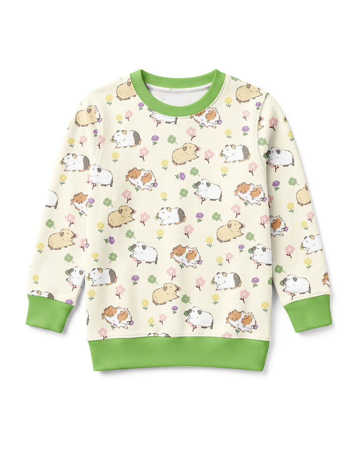 Guinea Pig Garden Bamboo Crewneck Sweatshirt