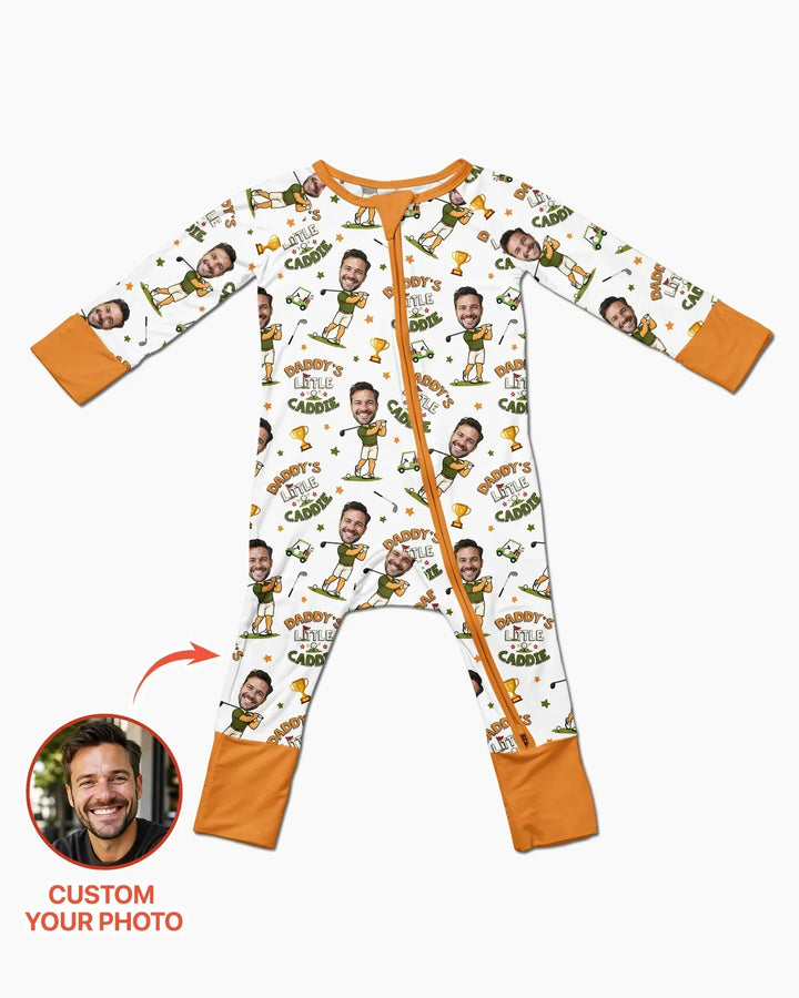 Gerippte Babykleidung mit individuellem Foto - Weich &amp; Skizzenhaft