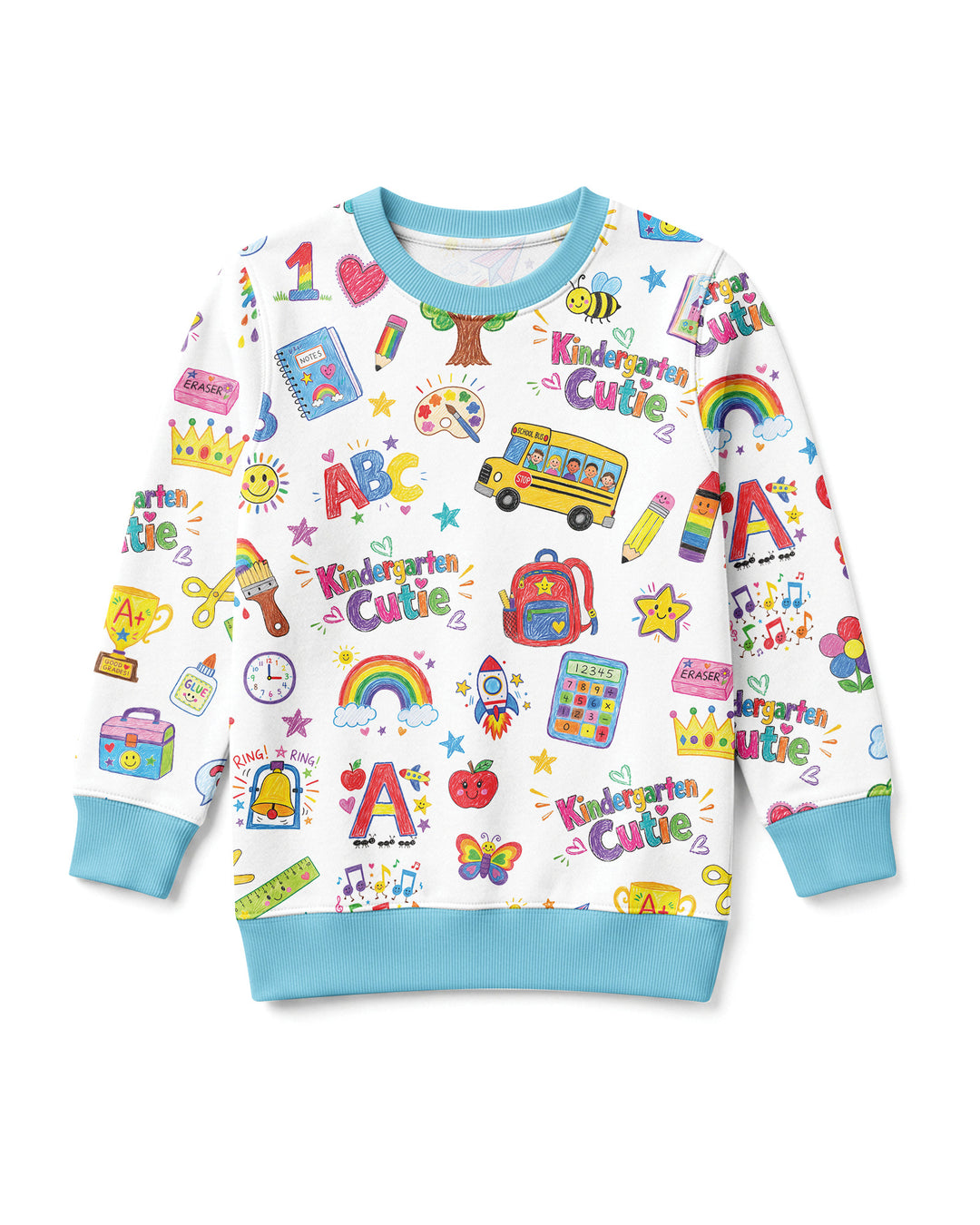 Ramadan Mubarak Bambus Rundhals-Sweatshirt