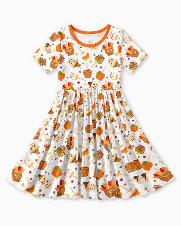Vorlage Bambus Twirl Kleid
