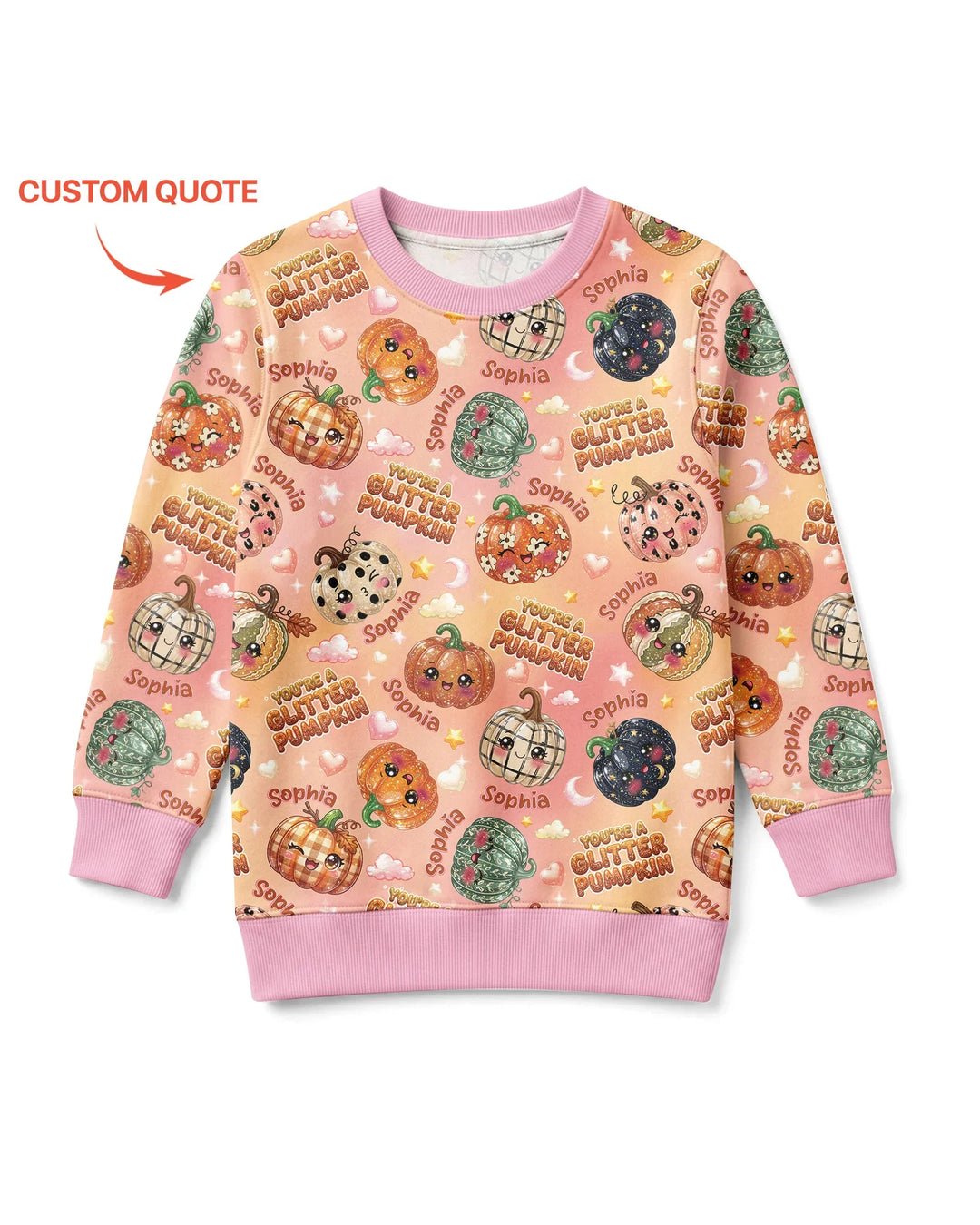 Custom Template Bambus-Rundhals-Sweatshirt