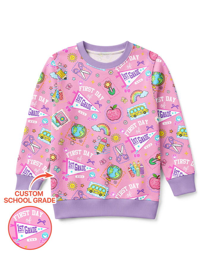 Maßgeschneiderter Bambus Rundhals-Sweatshirt