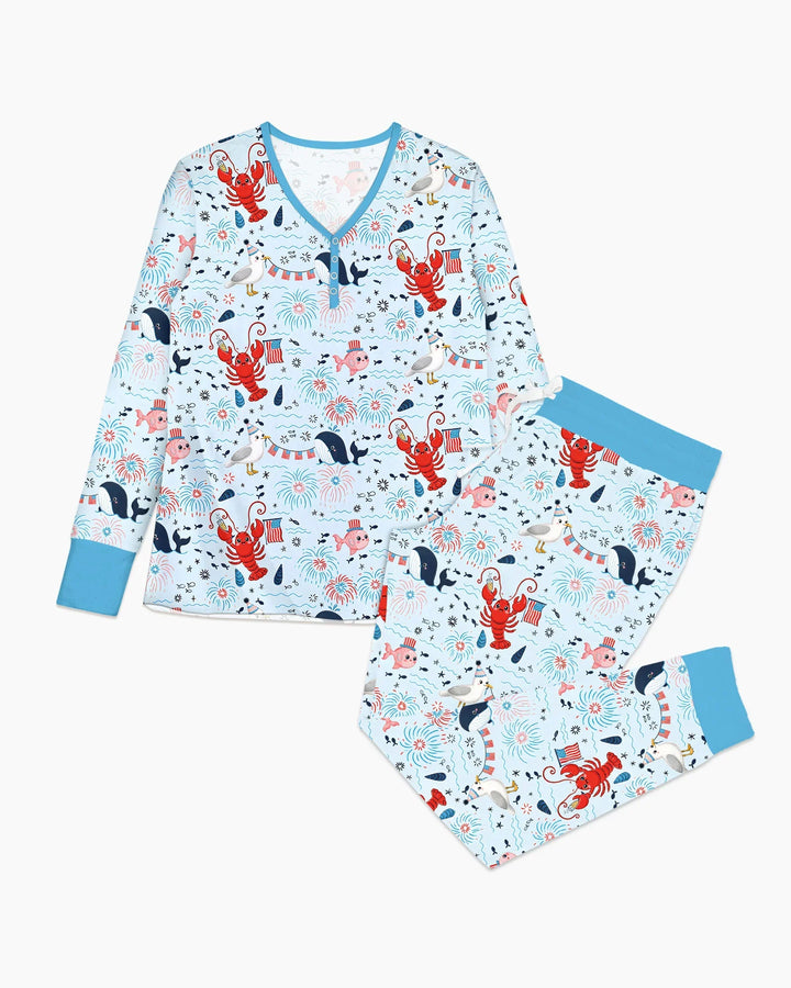 Vorlage Bambus Damen Pyjama Set