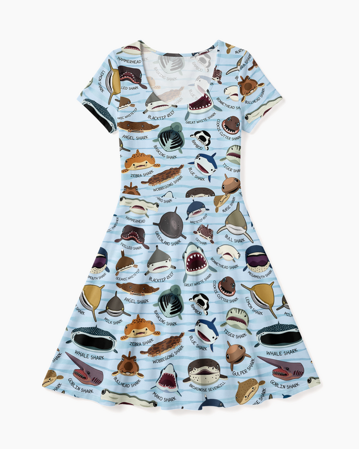 Vorlage Bambus Twirl Kleid