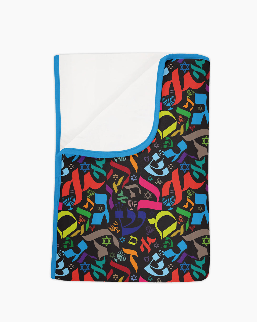 Hebrew Harmony Family Matching Bamboo Blanket