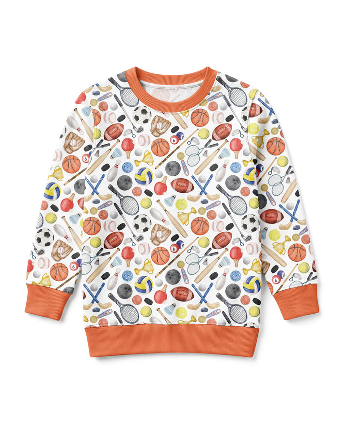 So Much Fun with Sports Bamboo Crewneck Sweatshirt