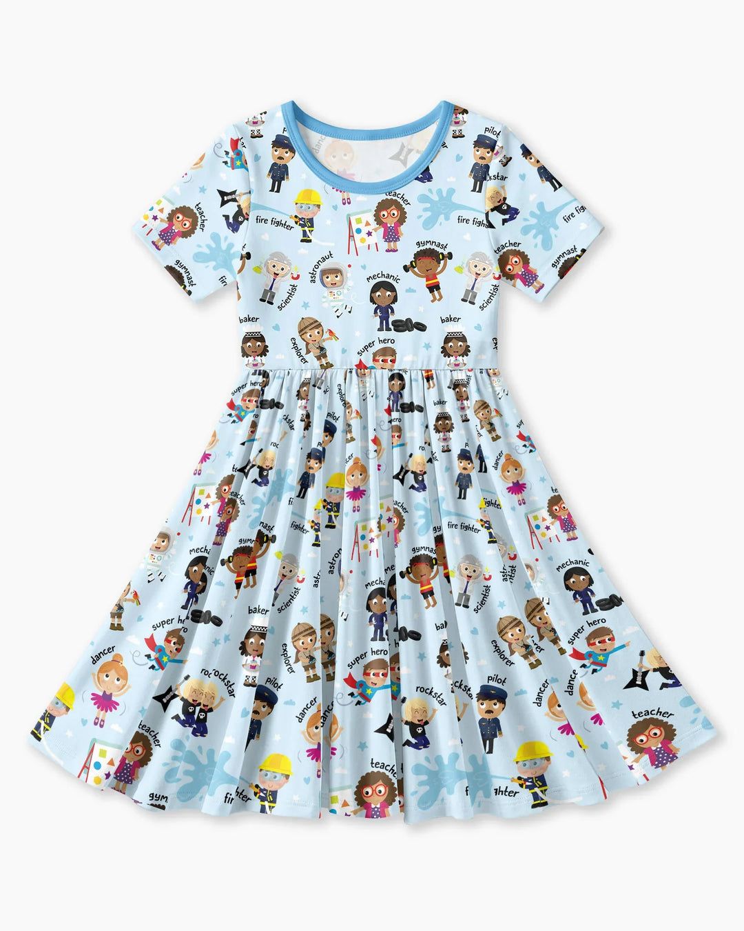 Vorlage Bambus Twirl Kleid