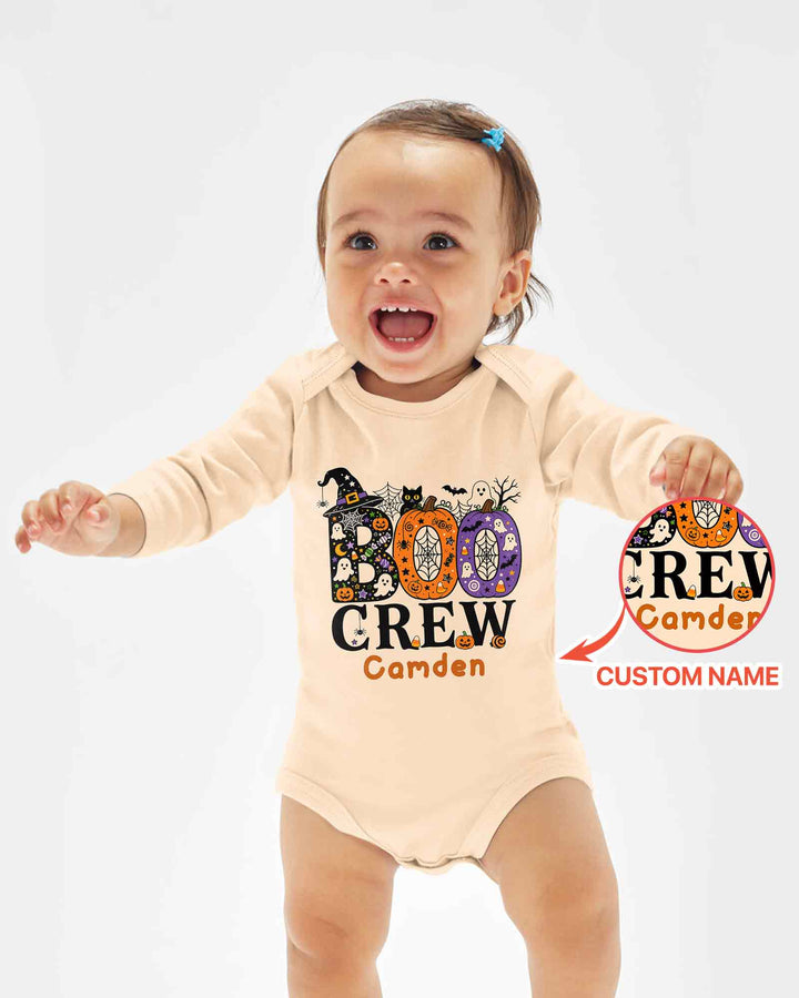Personalized Boo Crew Bamboo Bodysuit