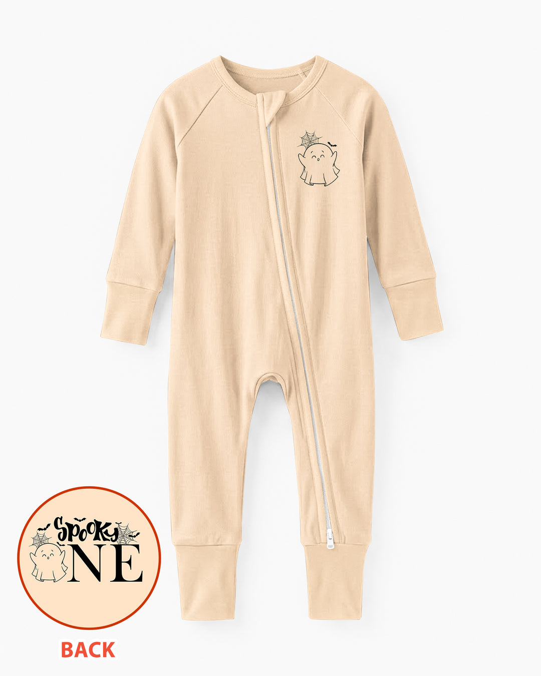 Spooky One Birthday First Birthday Halloween Bamboo Convertible Zippy