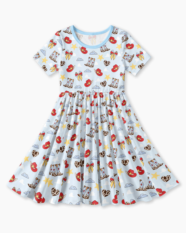 Vorlage Bambus Twirl Kleid