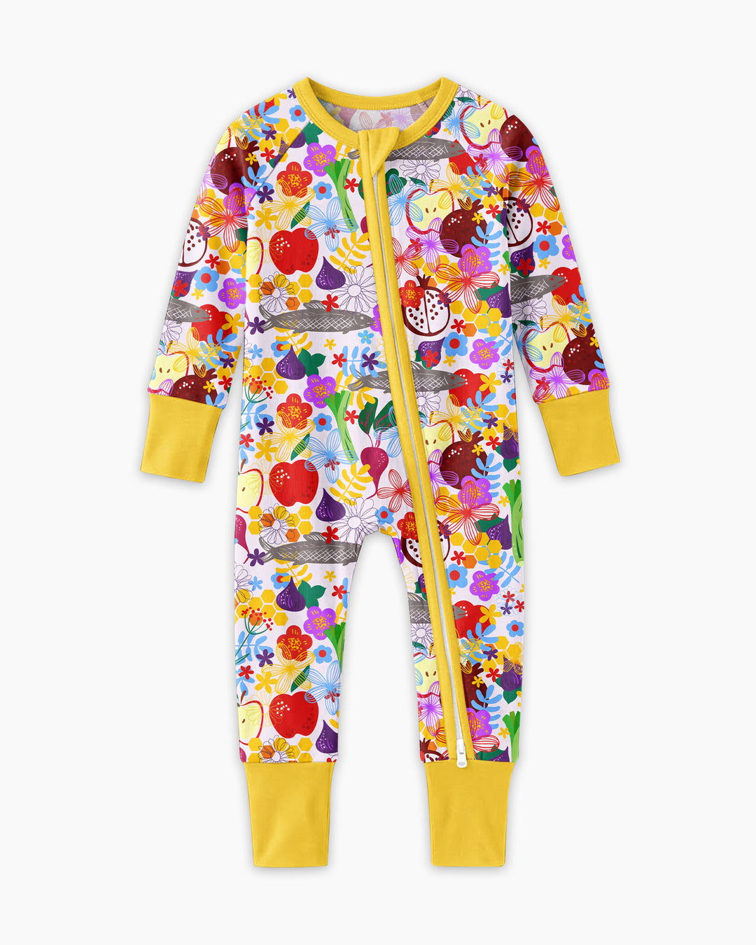 Gerippte Babykleidung mit individuellem Foto - Weich &amp; Skizzenhaft