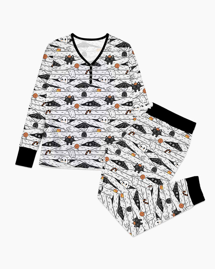 Vorlage Bambus Damen Pyjama Set