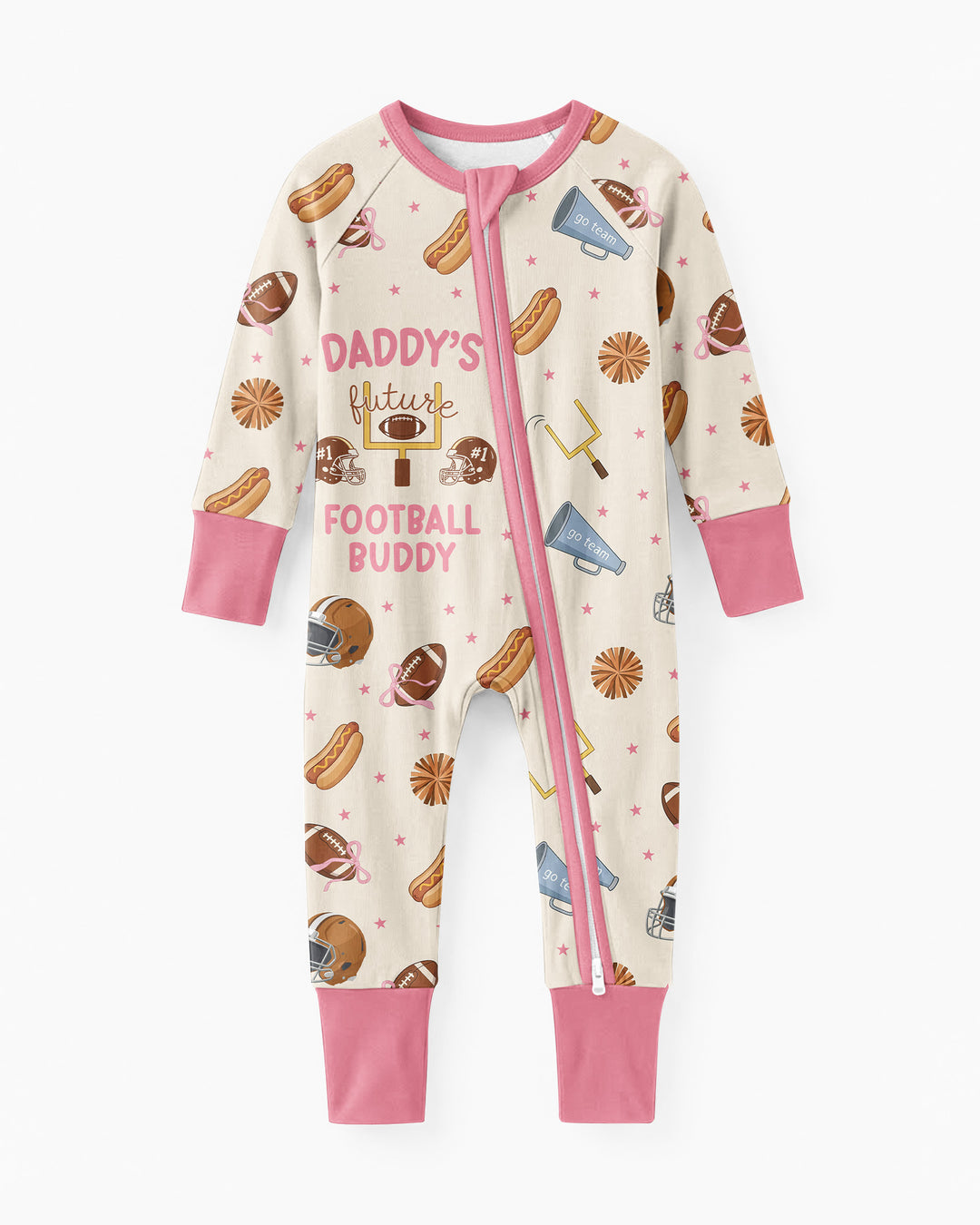 Daddy's Future Football Buddy Bamboo Convertible Zippy
