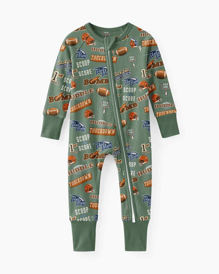 Football Lingo Bamboo Convertible Zippy
