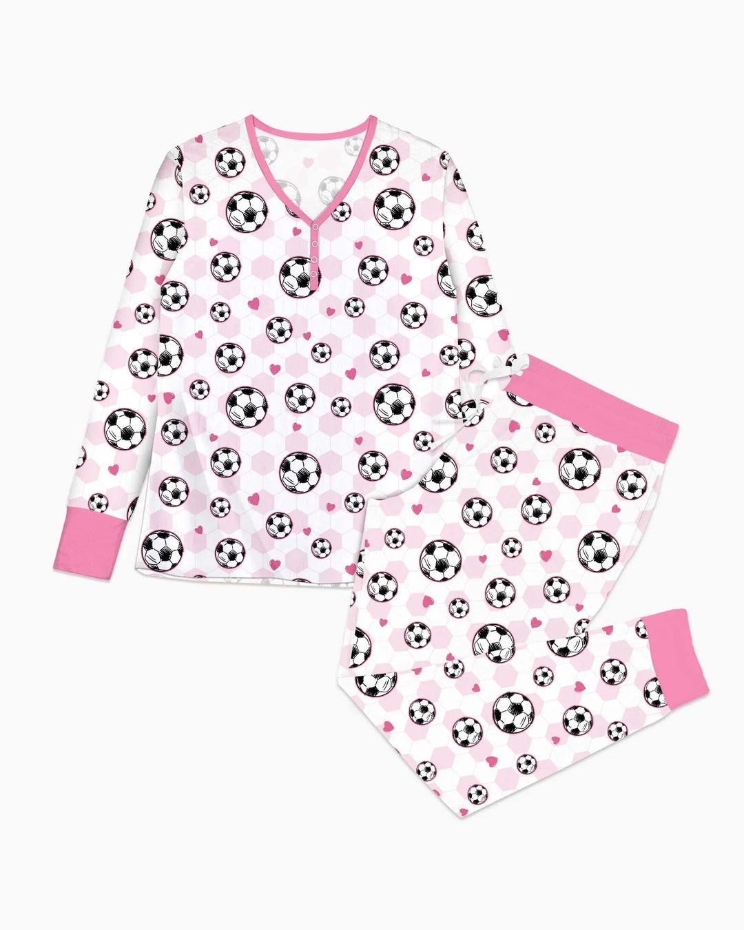 Vorlage Bambus Damen Pyjama Set