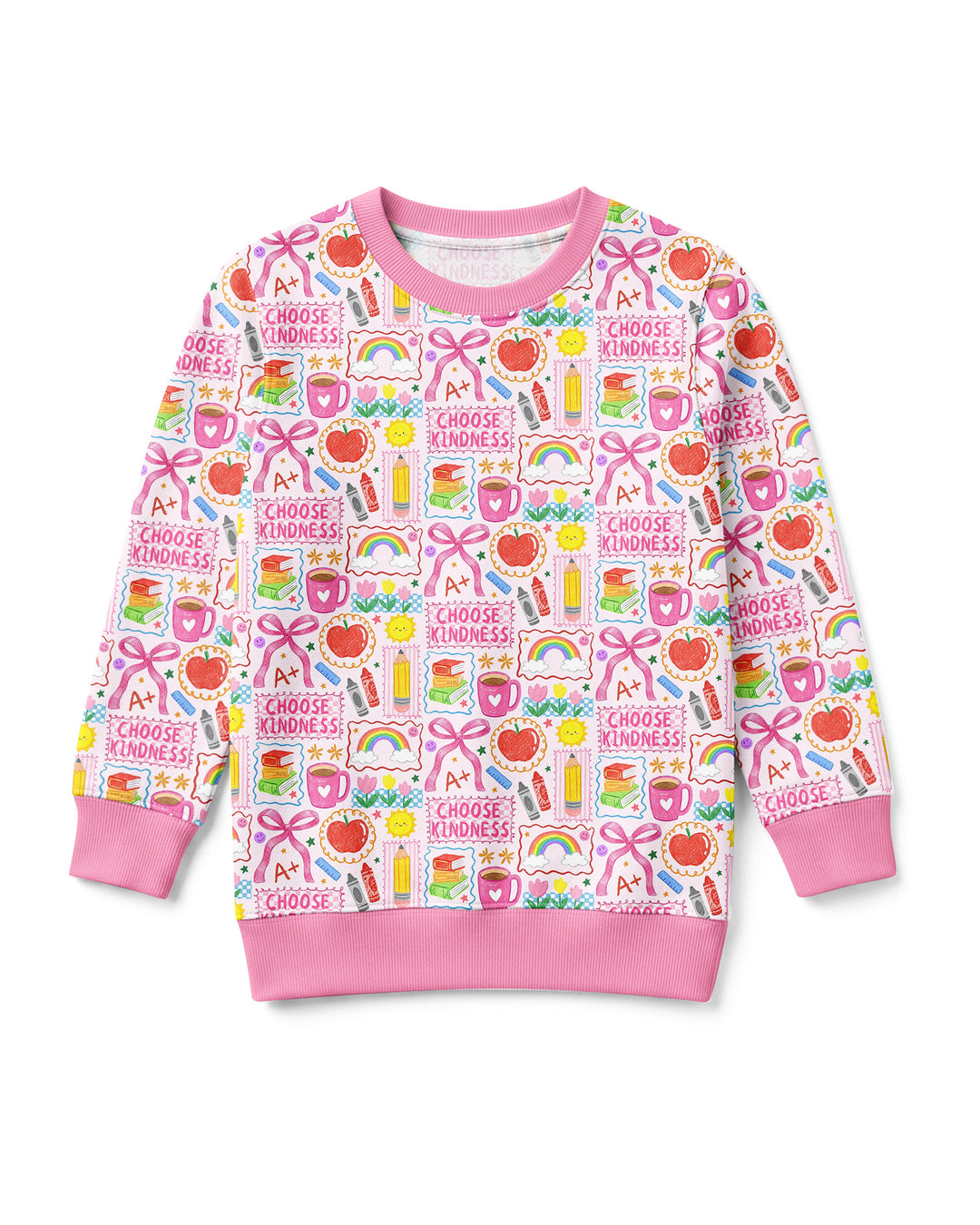 Sweatshirt mit Rundhalsausschnitt aus Bambusfaser