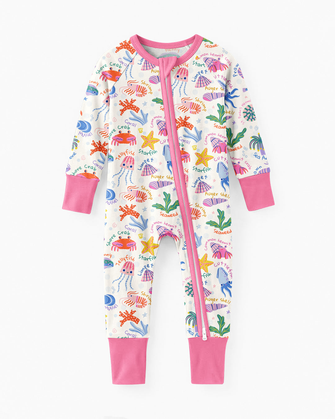 Tide Pool Pals Bamboo Convertible Zippy