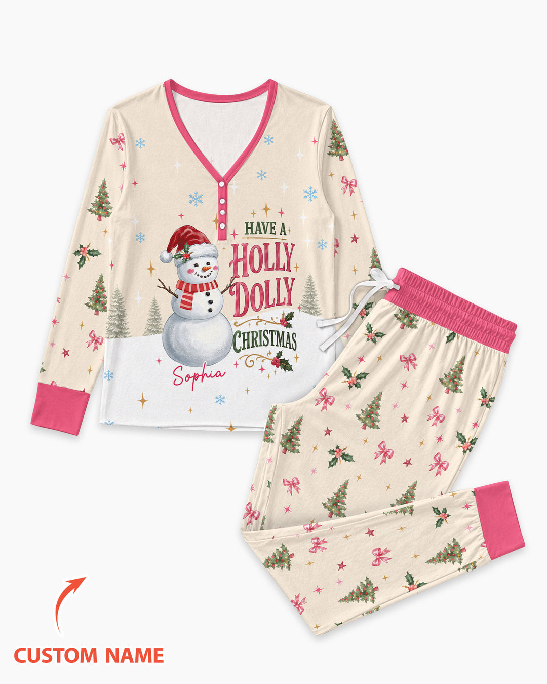 Tis The Season Bamboo Women Pajama Set