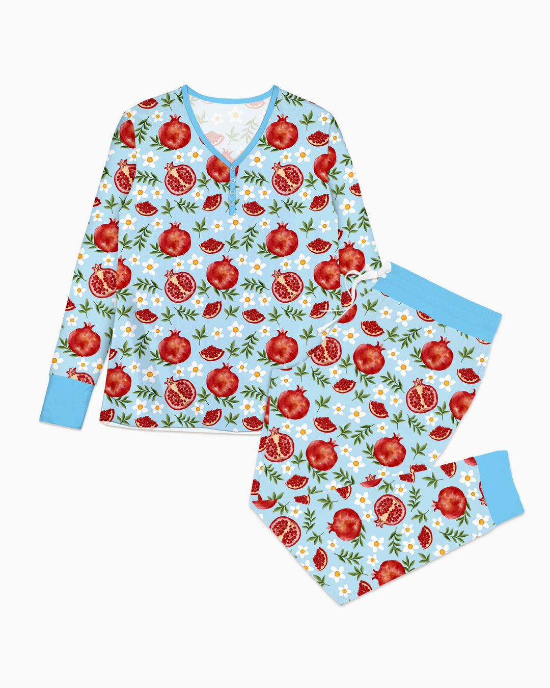 Vorlage Bambus Damen Pyjama Set