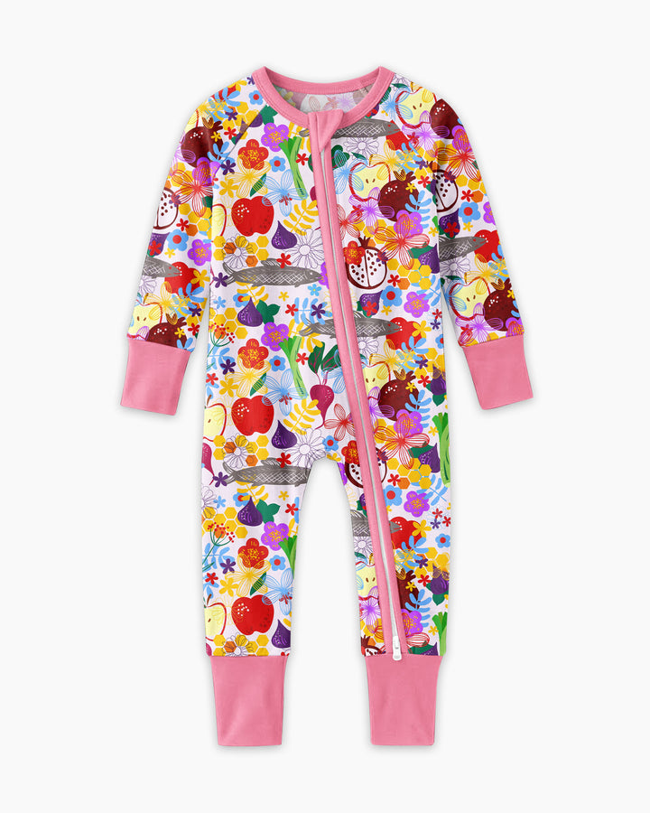 Gerippte Babykleidung mit individuellem Foto - Weich &amp; Skizzenhaft
