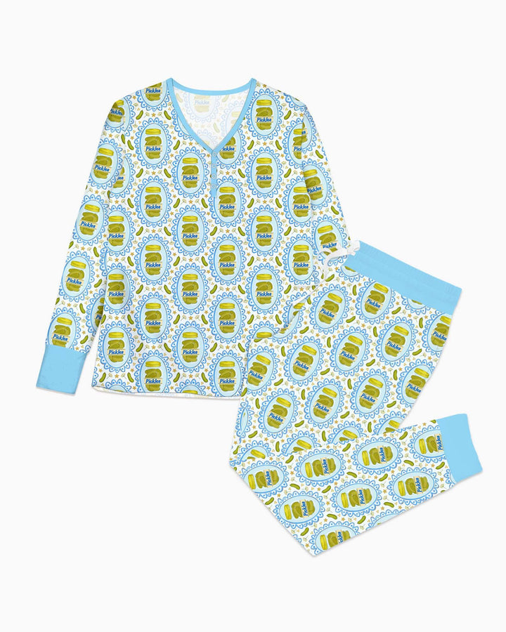 Vorlage Bambus Damen Pyjama Set