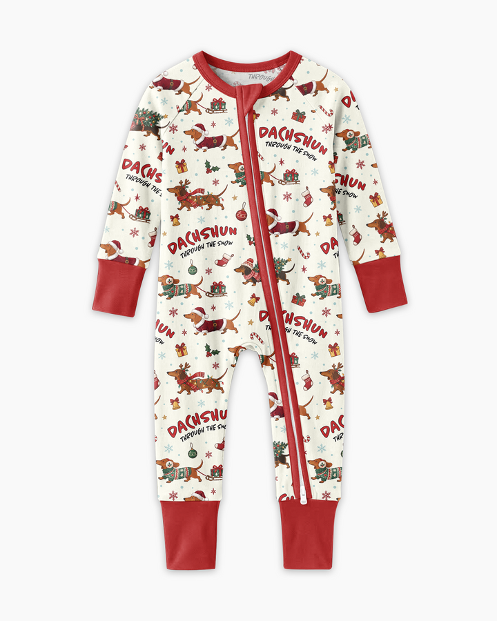 Dachshund Through The Snow Bamboo Convertible Zippy