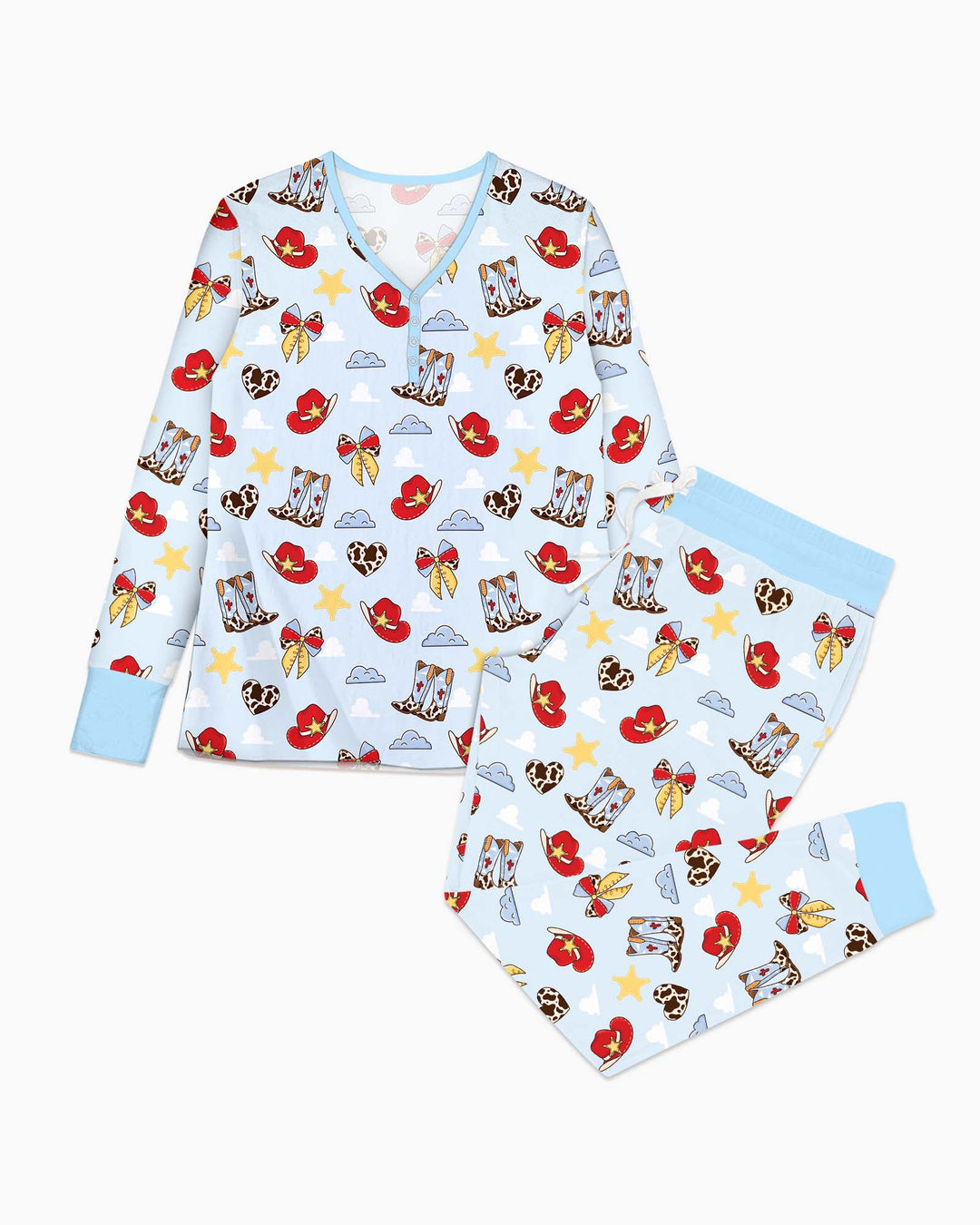 Vorlage Bambus Damen Pyjama Set