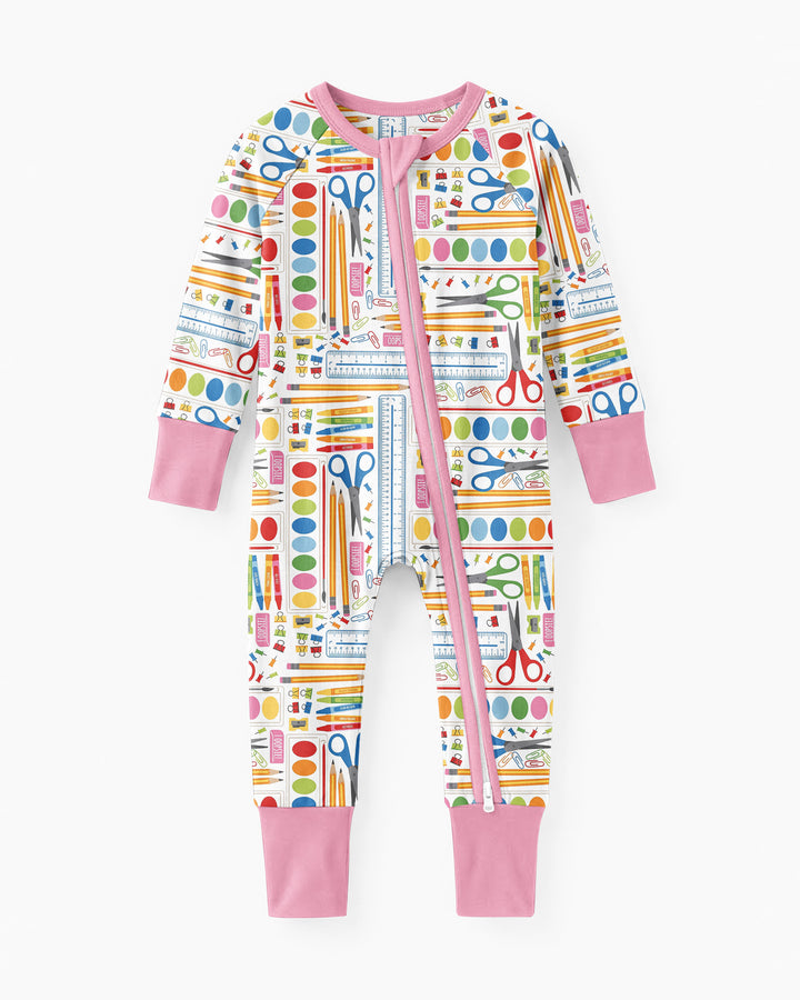 Gerippte Babykleidung mit individuellem Foto - Weich &amp; Skizzenhaft