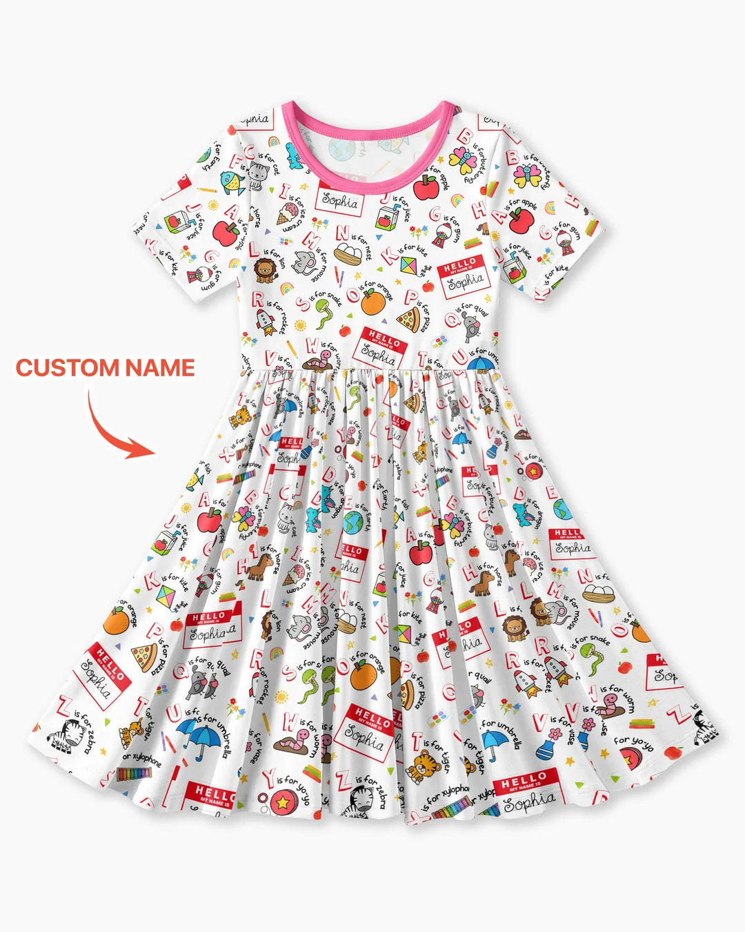Vorlage Bambus Twirl Kleid